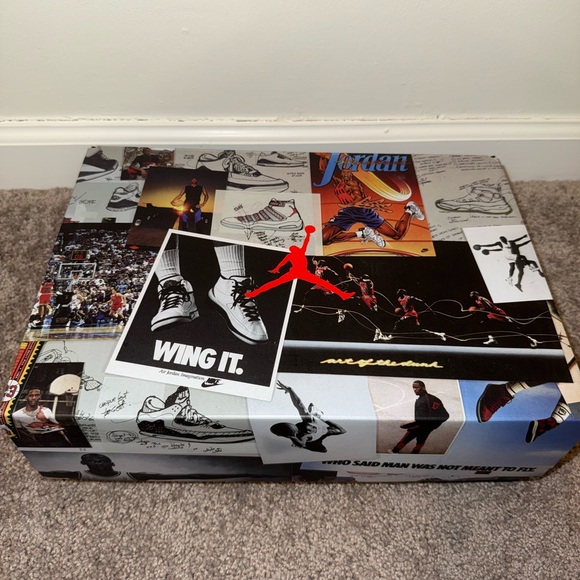 Nike Jordan Mens Air Jordan 3 DO1830 200 Patchwork Camo size 7.5 - Picture 9 of 10